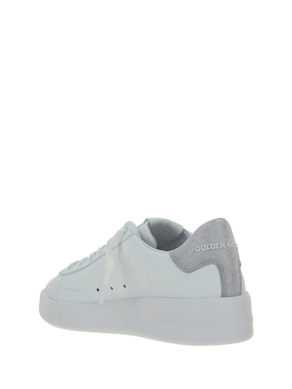 Golden Goose Pure Star Sneakers - White/Silver