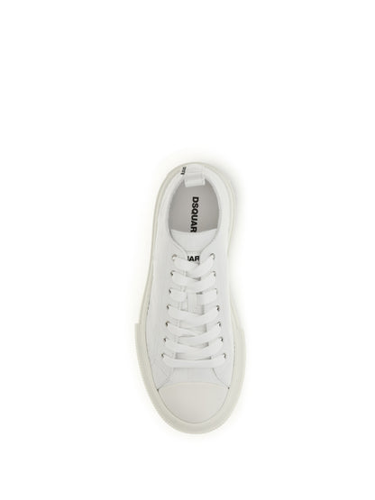 Dsquared2 Platform canvas Sneakers - White