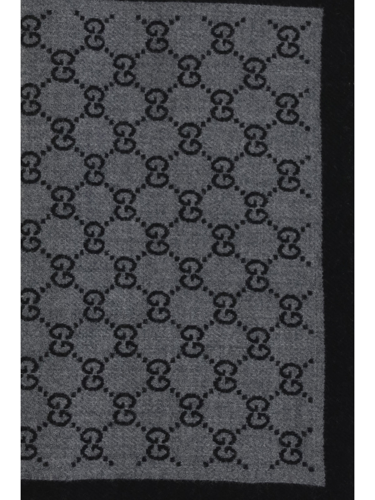 Gucci GG jacquard wool Scarf - Flanner/Black