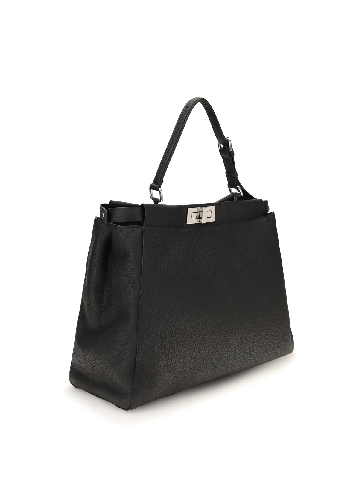 Fendi My Peekaboo large Shoulder Bag - Nero+Moro