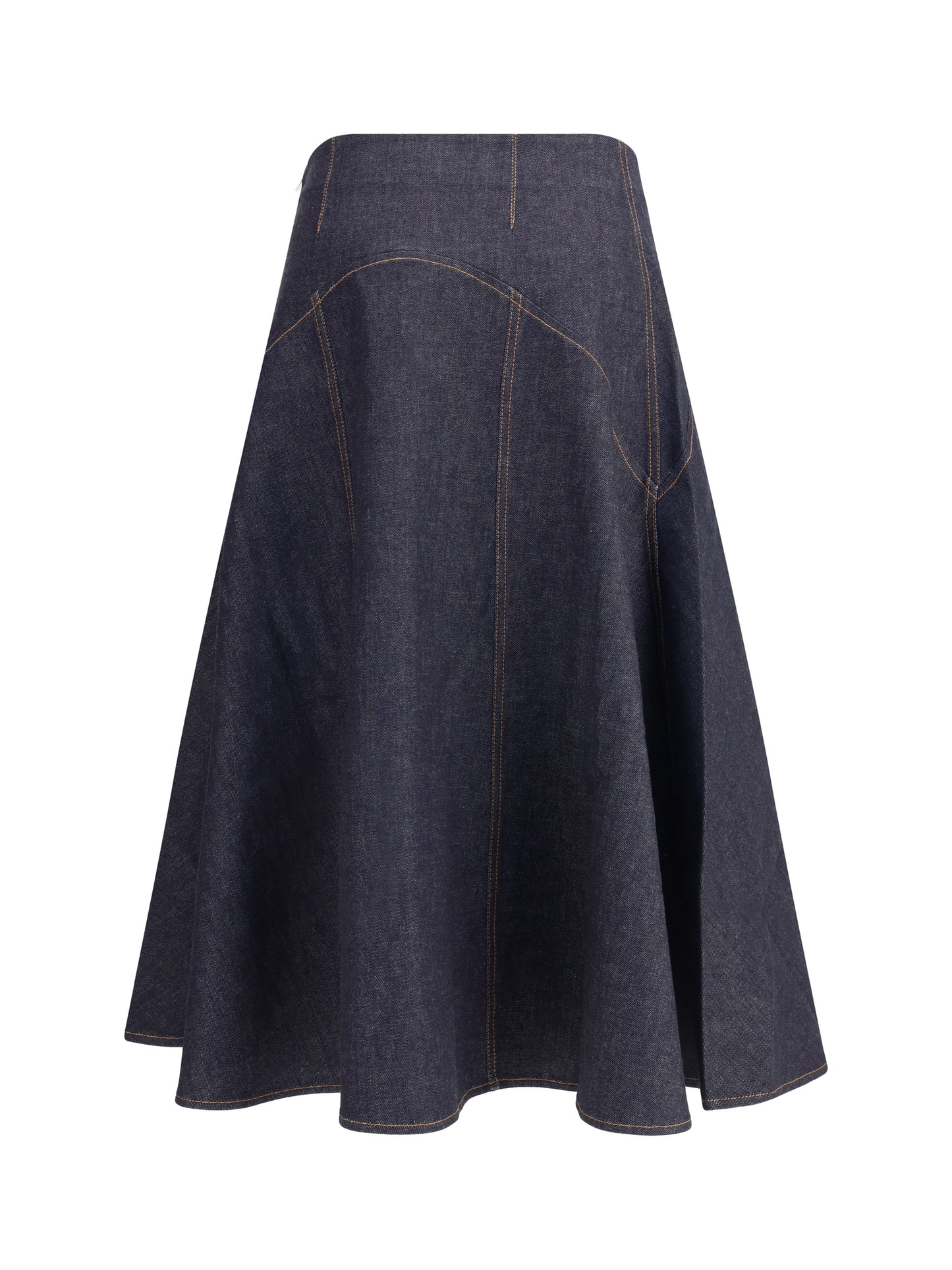 JACQUEMUS Denim midi Skirt