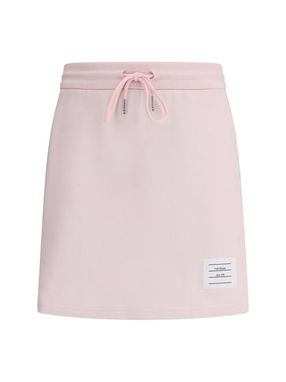 THOM BROWNE Cotton Mini Skirt