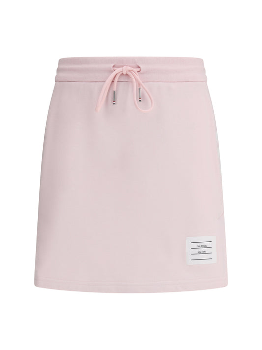 THOM BROWNE Cotton Mini Skirt