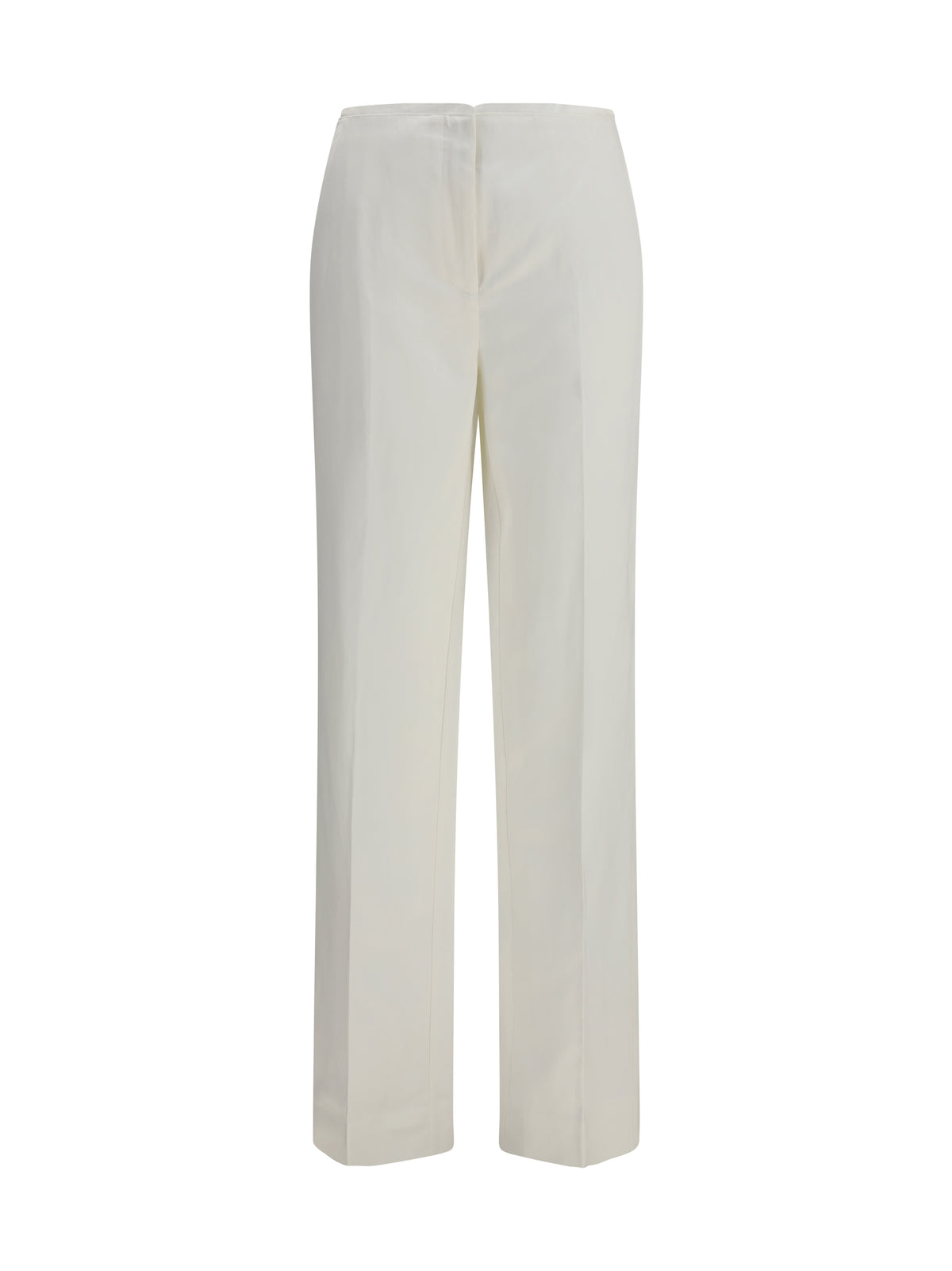 Toteme Easy Raw Edge Pants - White