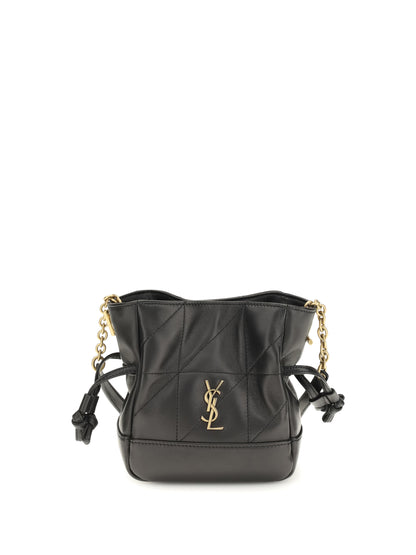 SAINT LAURENT Jamie mini leather Clutch Bag