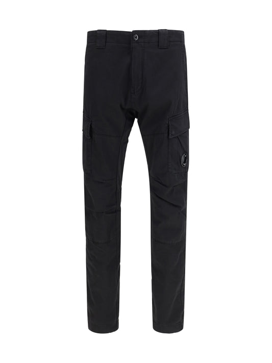 C.P. COMPANY Stretch satin cargo Pants