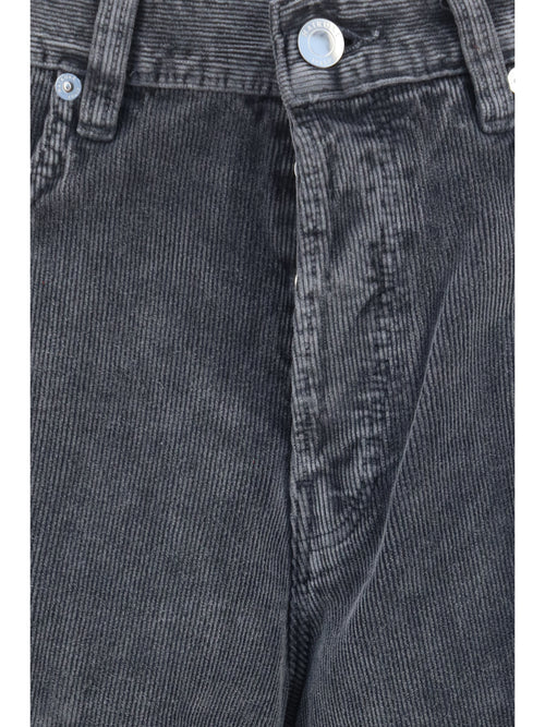 Haikure Bethany Velvet Pier Pants - Grey