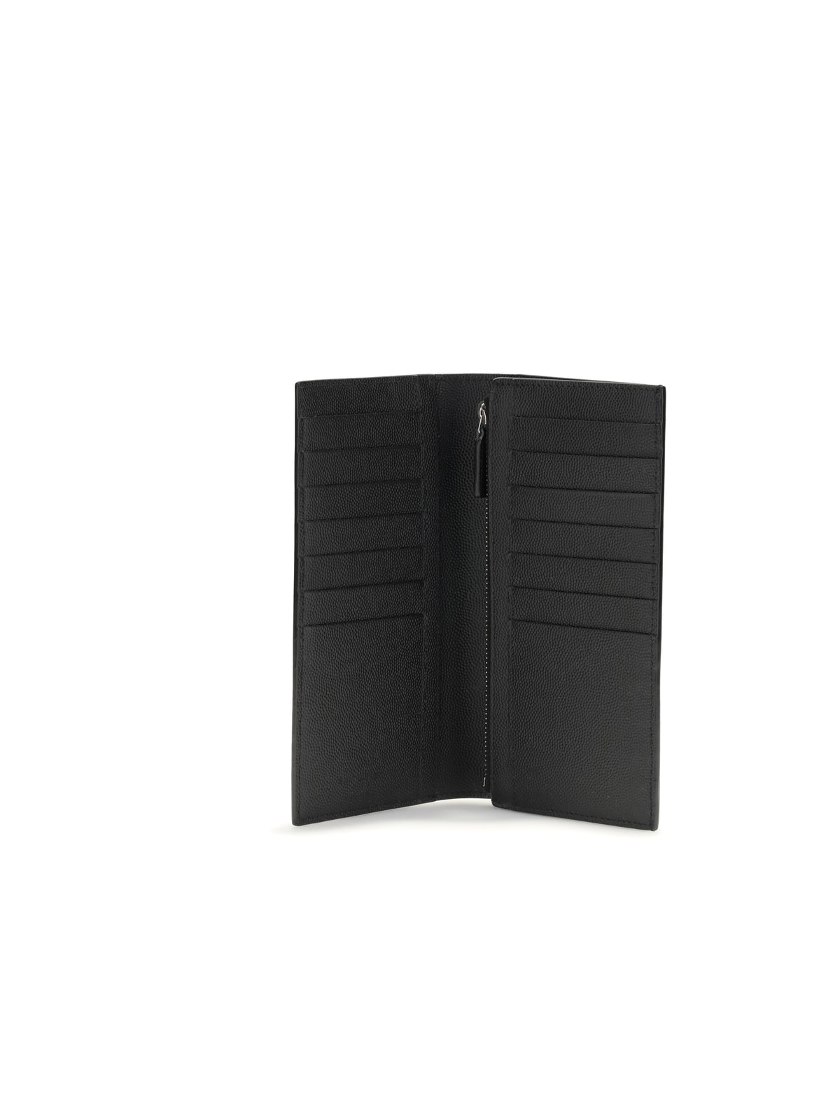 Saint Laurent Grained leather Wallet - Black