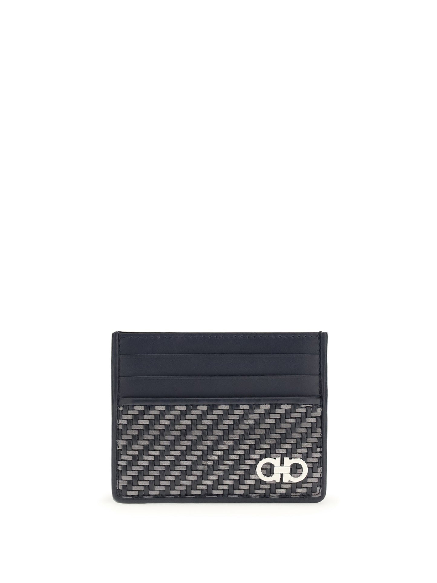 FERRAGAMO Lattice motif Card holder
