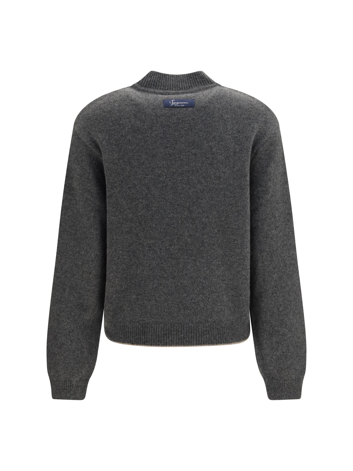 Jacquemus La Maille cashmere creweck Sweater - Grey