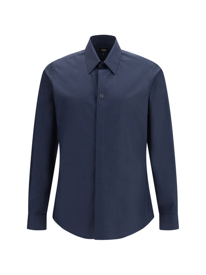Fendi Shirt with FF detail - Blue