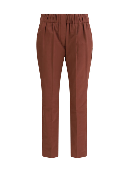BRUNELLO CUCINELLI Cotton Trousers