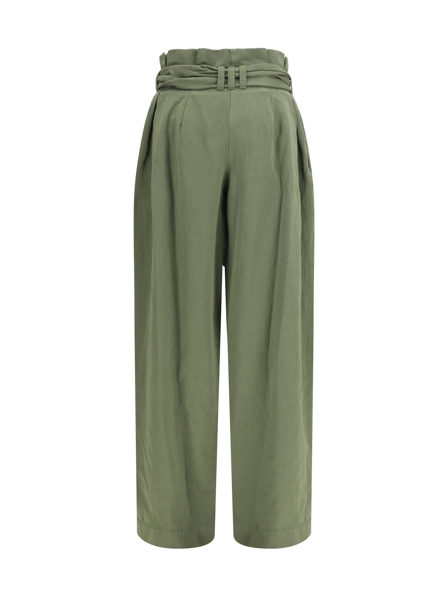 BALMAIN High-waisted serge Pants
