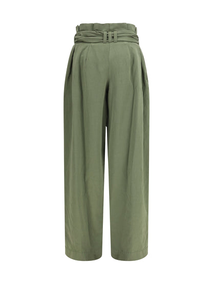 BALMAIN High-waisted serge Pants