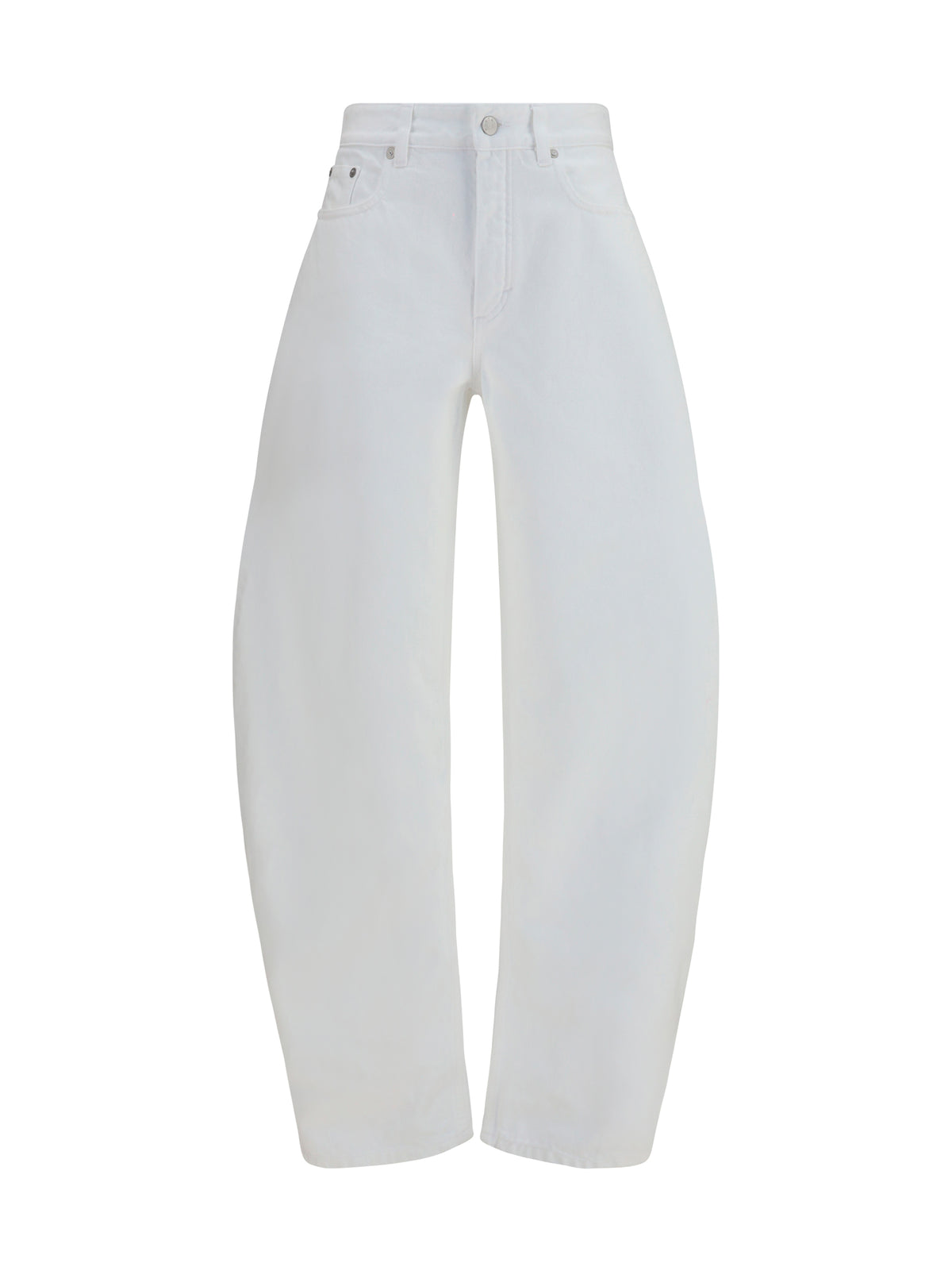 AlaïA Barrel Jeans - Blanc