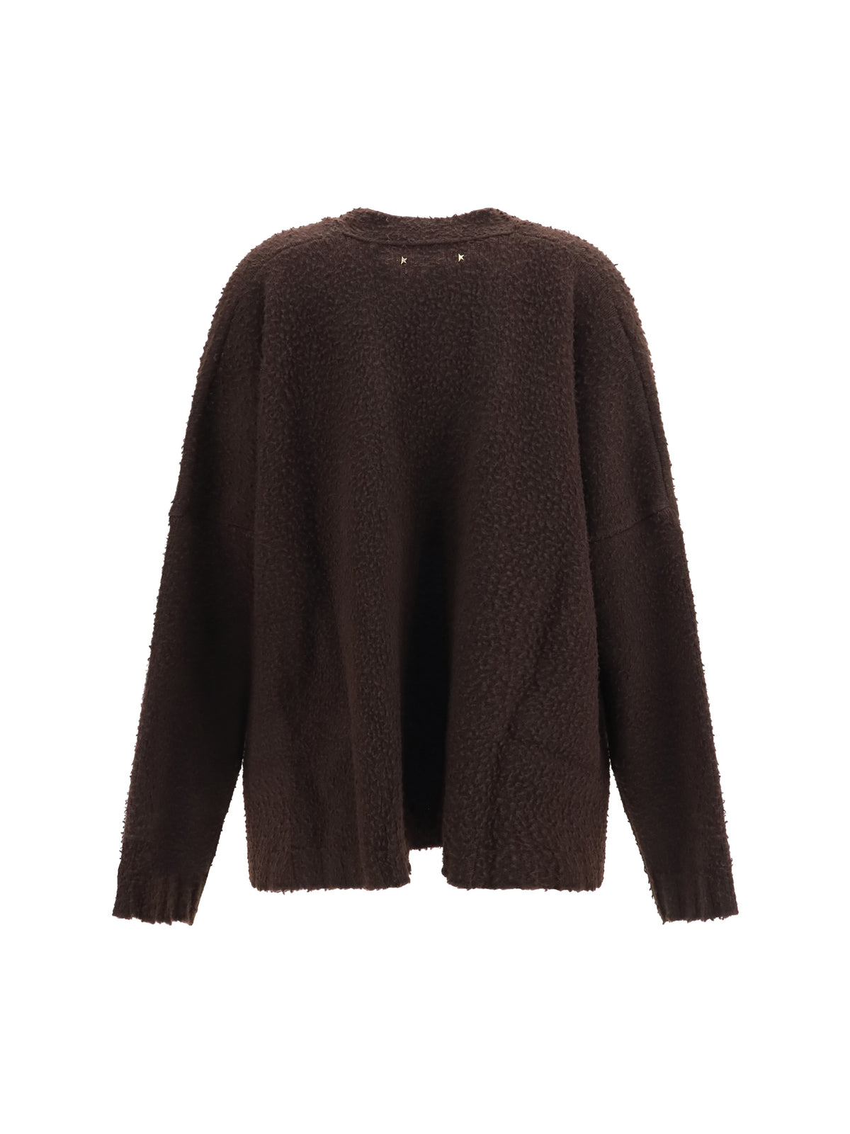 Golden Goose Casentino-effect wool Cardigan - Brown