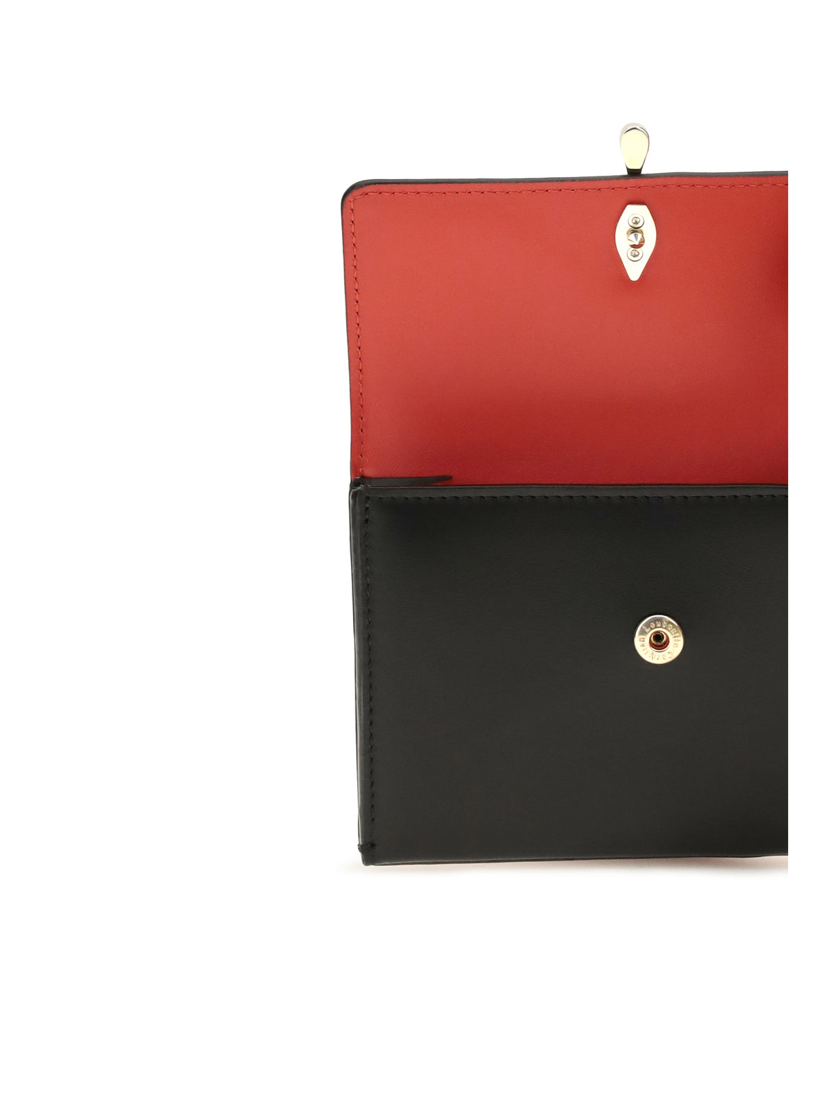 Christian Louboutin Bettina leather Wallet - Black/Gold