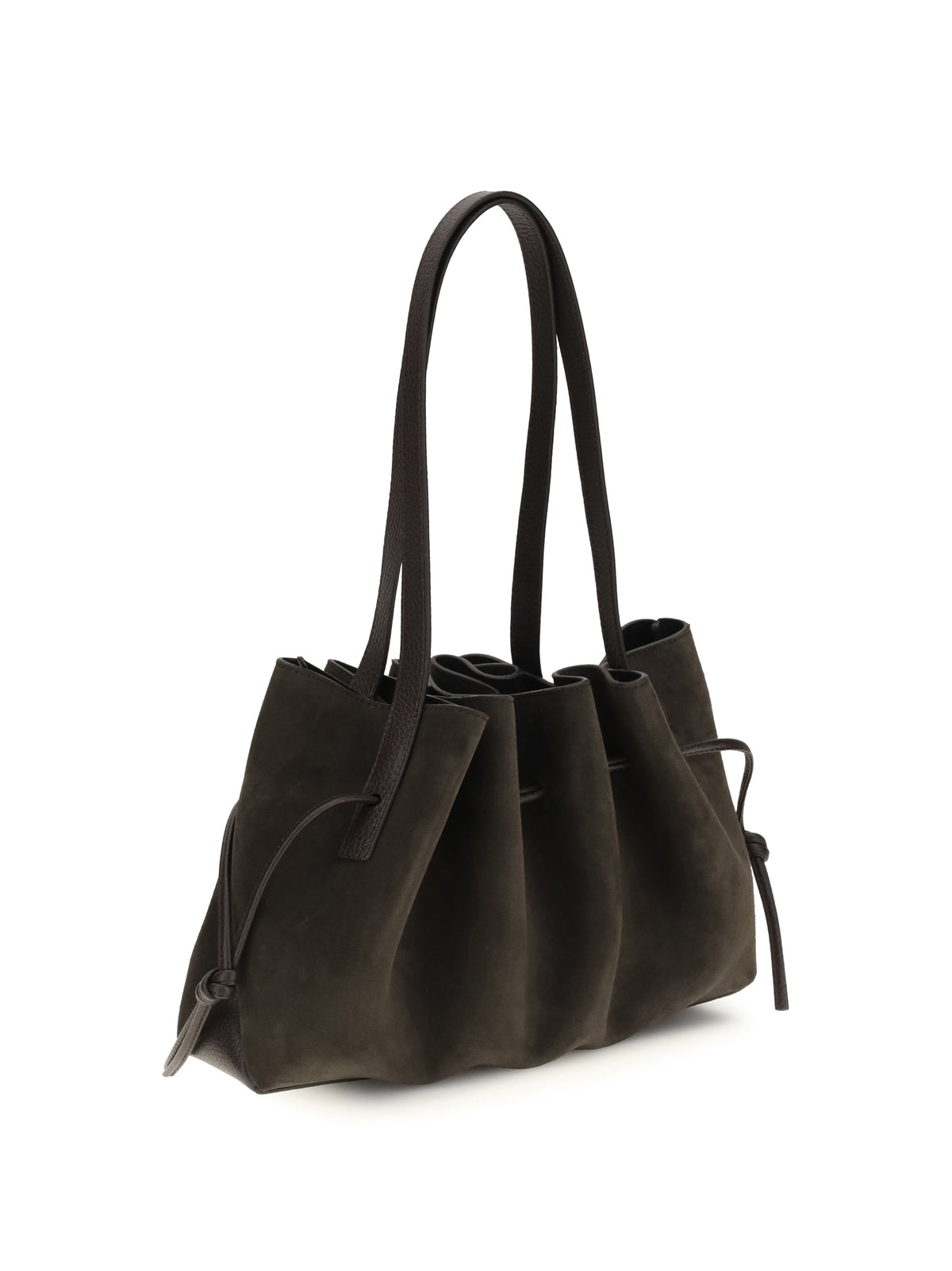 Yuzefi Scallop Shoulder Bag - Ganache