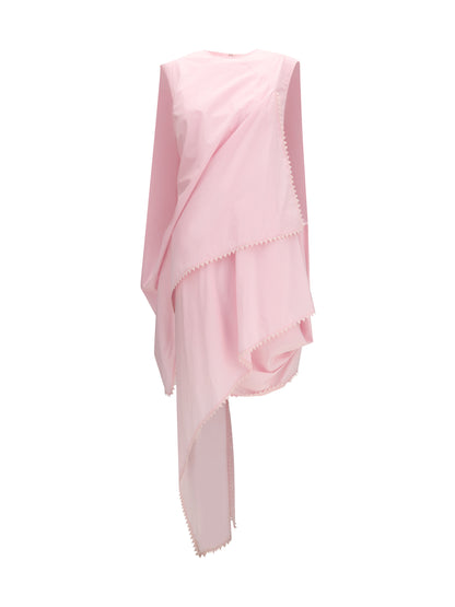 Jacquemus Traversin layered Dress - Light Pink