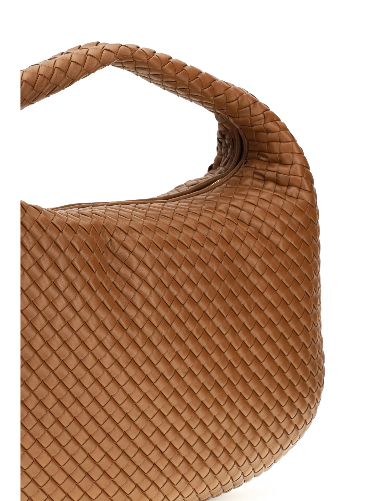 Bottega Veneta Veneta maxi Shoulder Bag - Tannin-Muse Brass