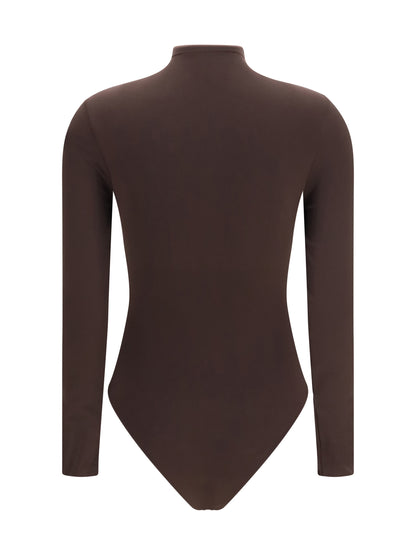 Wolford Shaping Body - Dark Wood