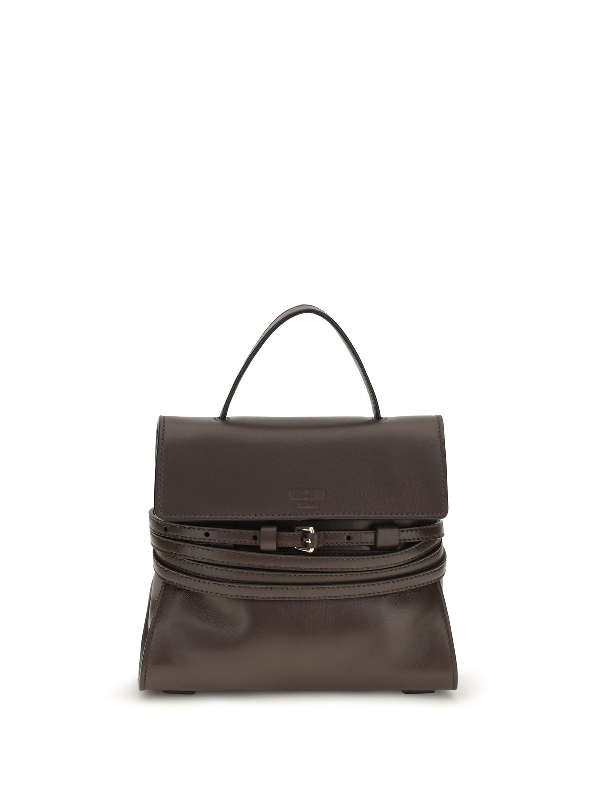 Moschino Tie Me Handbag - Cioccolato