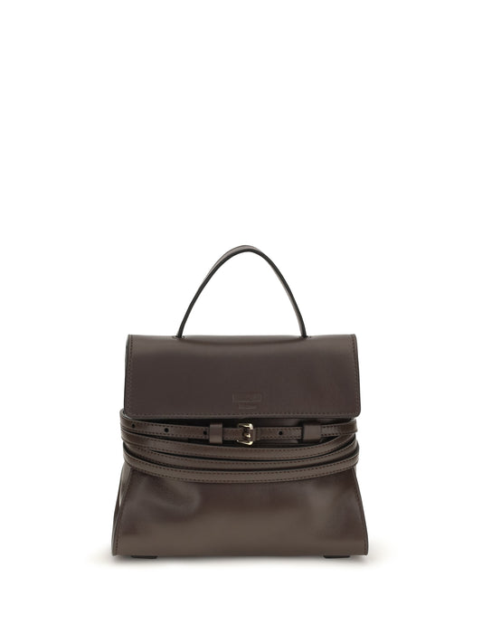 Moschino Tie Me Handbag - Cioccolato