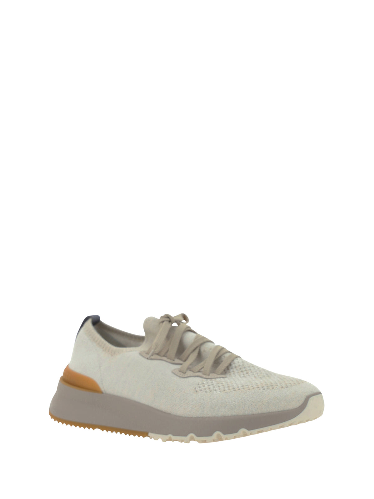 Brunello Cucinelli Cotton Sneakers - Panama+Latte+Calcare+Alpaca/Panama/Ambra