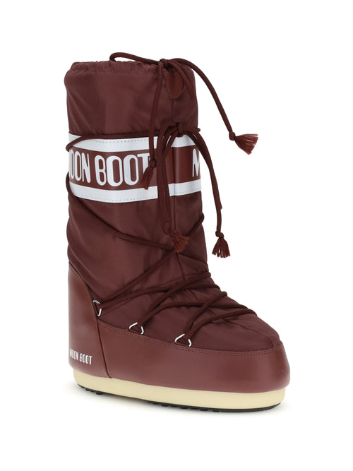 Moon Boot Icon Boots - Burgundy