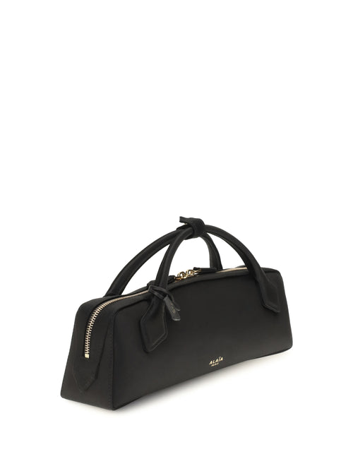 Alaïa Satin Le Teckel Clutch - Noir
