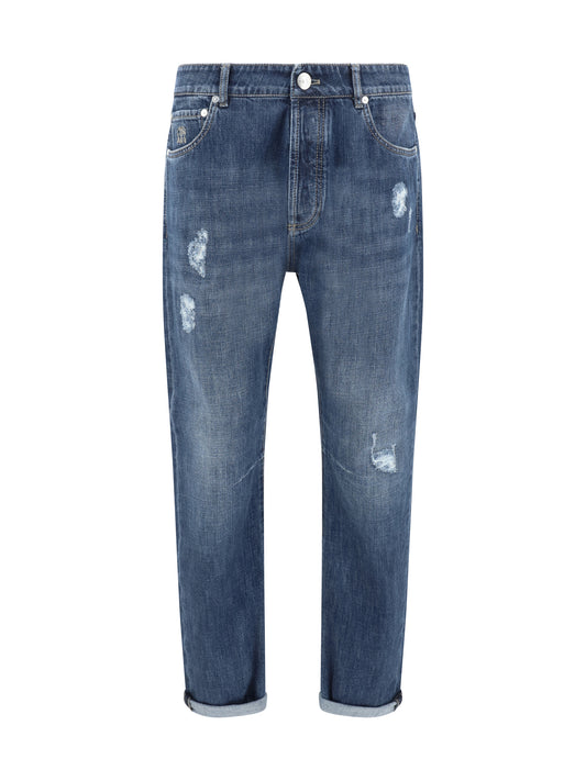 BRUNELLO CUCINELLI Worn-out Jeans