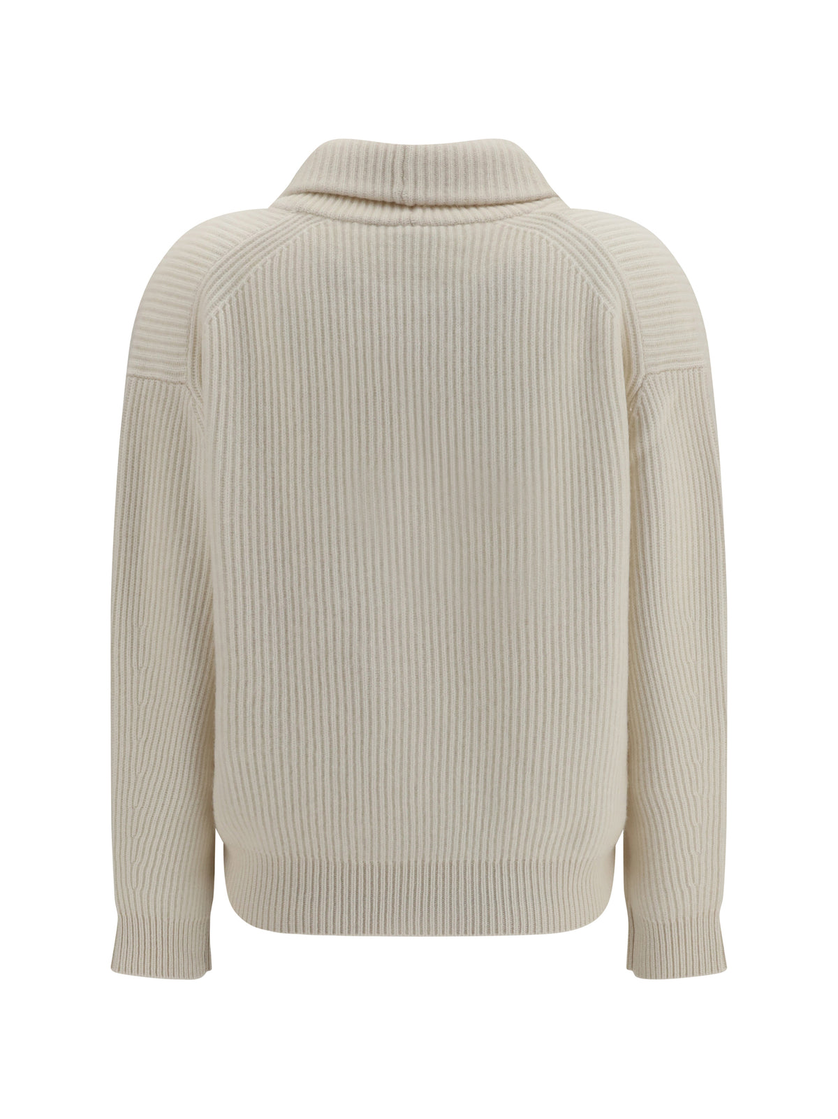 Forte_forte Wool and cashmere english rib Cardigan - Pure
