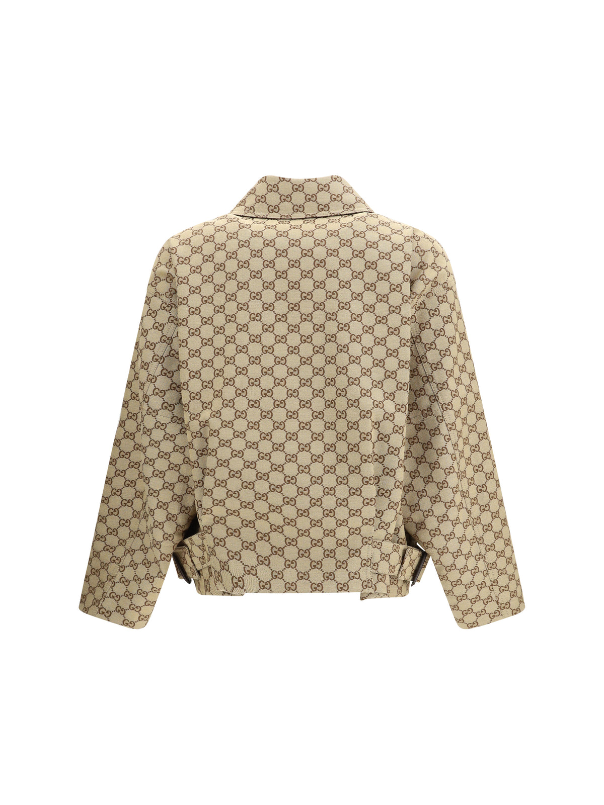 Gucci GG Canvas bomber Jacket - Camel/Ebony