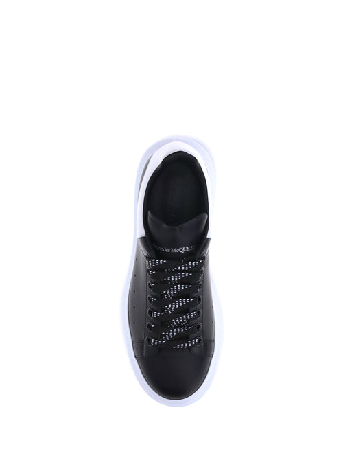 Alexander Mcqueen Leather Sneakers - Black
