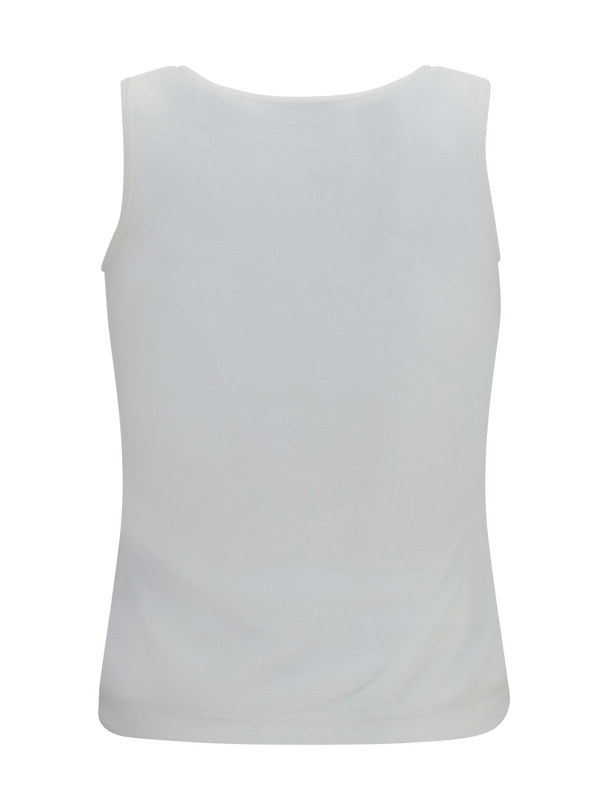 Balenciaga Logo Tank Top - Full White