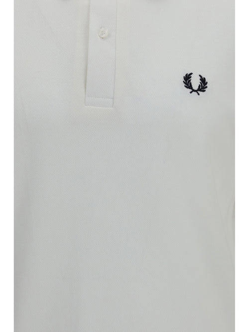Fred Perry M3 cotton piqué Polo - White