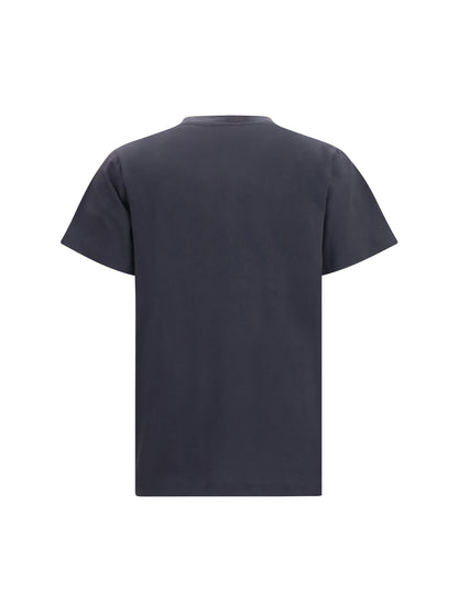 Ganni Crewneck T-shirt - Phantom