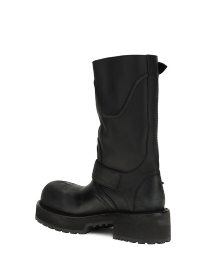 Balenciaga Venom Boots - Black/Silver
