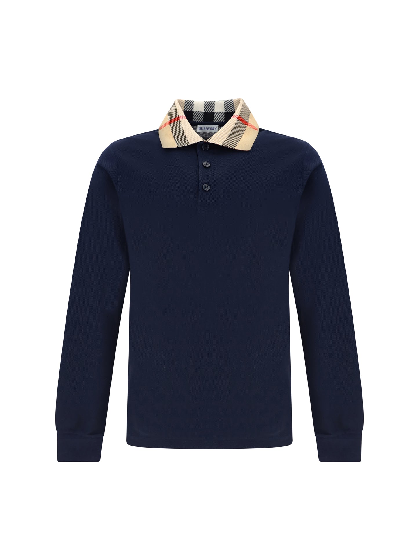 BURBERRY Cody long sleeve cotton Polo