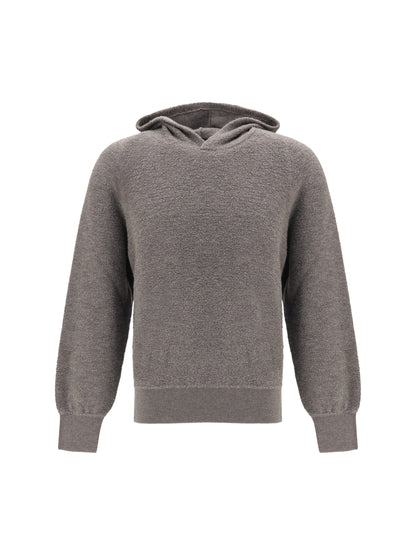 Piacenza Cashmere Virgin wool Hooded Sweatshirt - 120