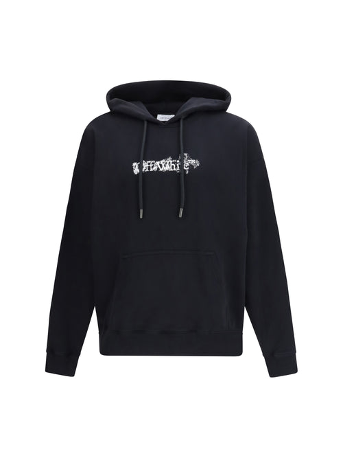 Off-White Heraldic Treshold Arrows Skate Hoodie - Black