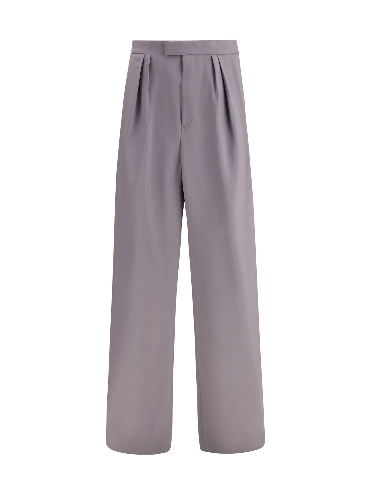 Dries Van Noten Preaches Bis in a wool and mohair Pants - Grey