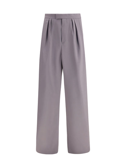 Dries Van Noten Preaches Bis in a wool and mohair Pants - Grey