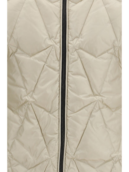 Moose Knuckles Lightweight Iceberg quilted Down Jacket - Alabaster