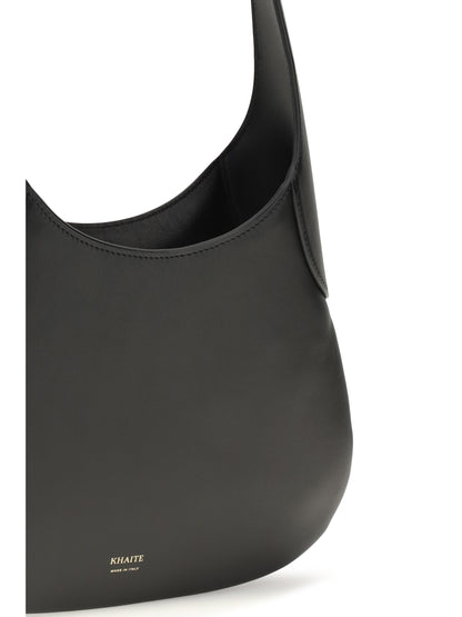 Khaite Small Joan Hobo Shoulder Bag - Black