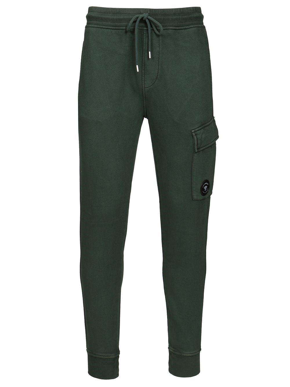 C.P. Company Fleece Cargo Pants - Green