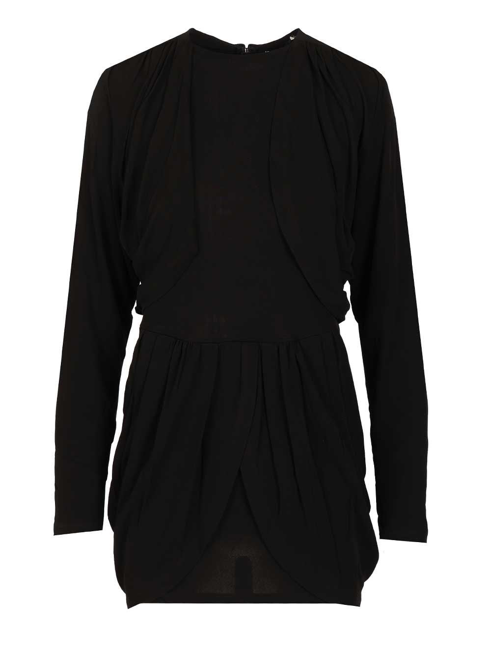 Isabel Marant "Niamae" Short Dress - Black