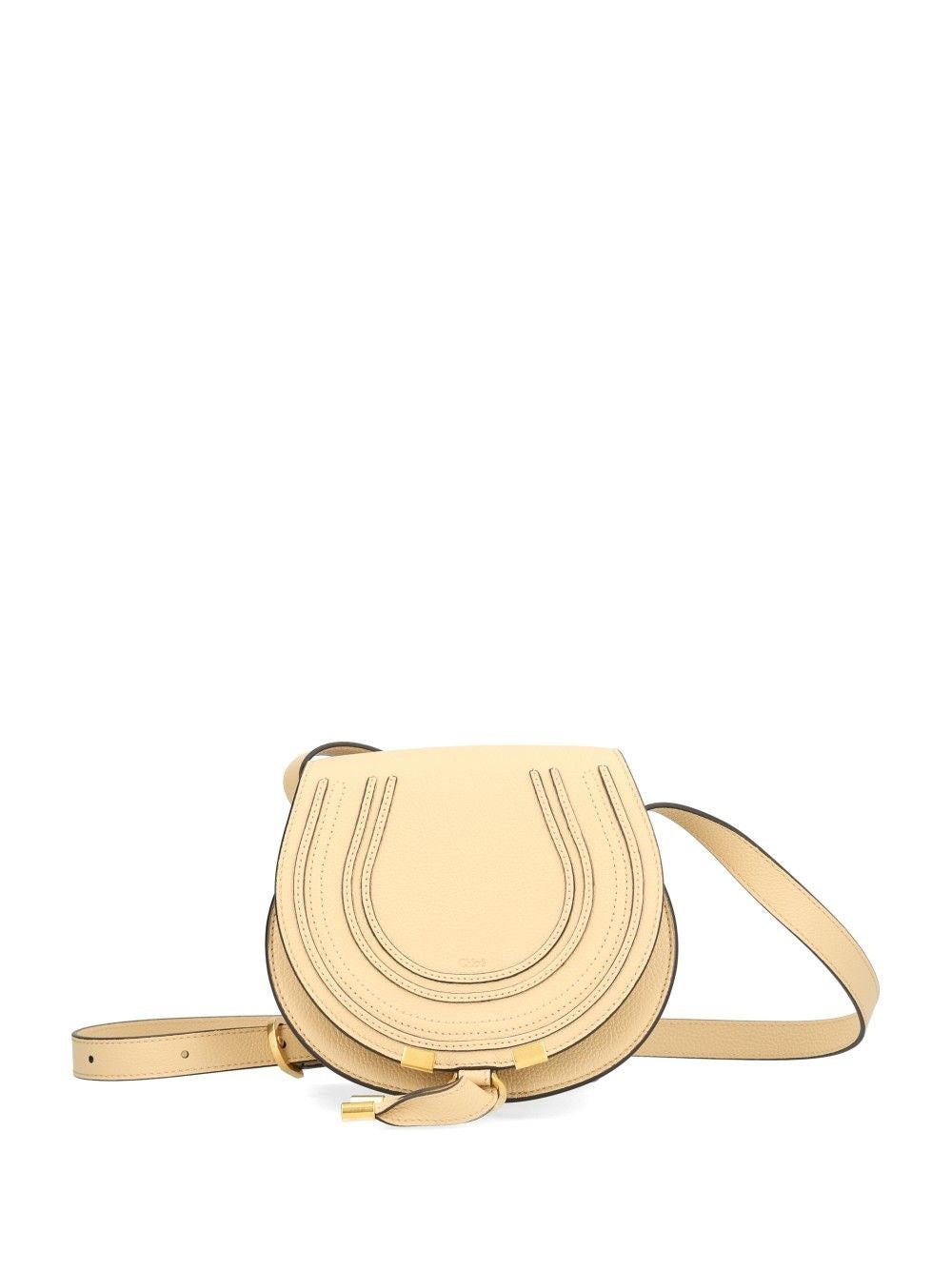 Chloe' "Marcie" Shoulder Bag - Beige