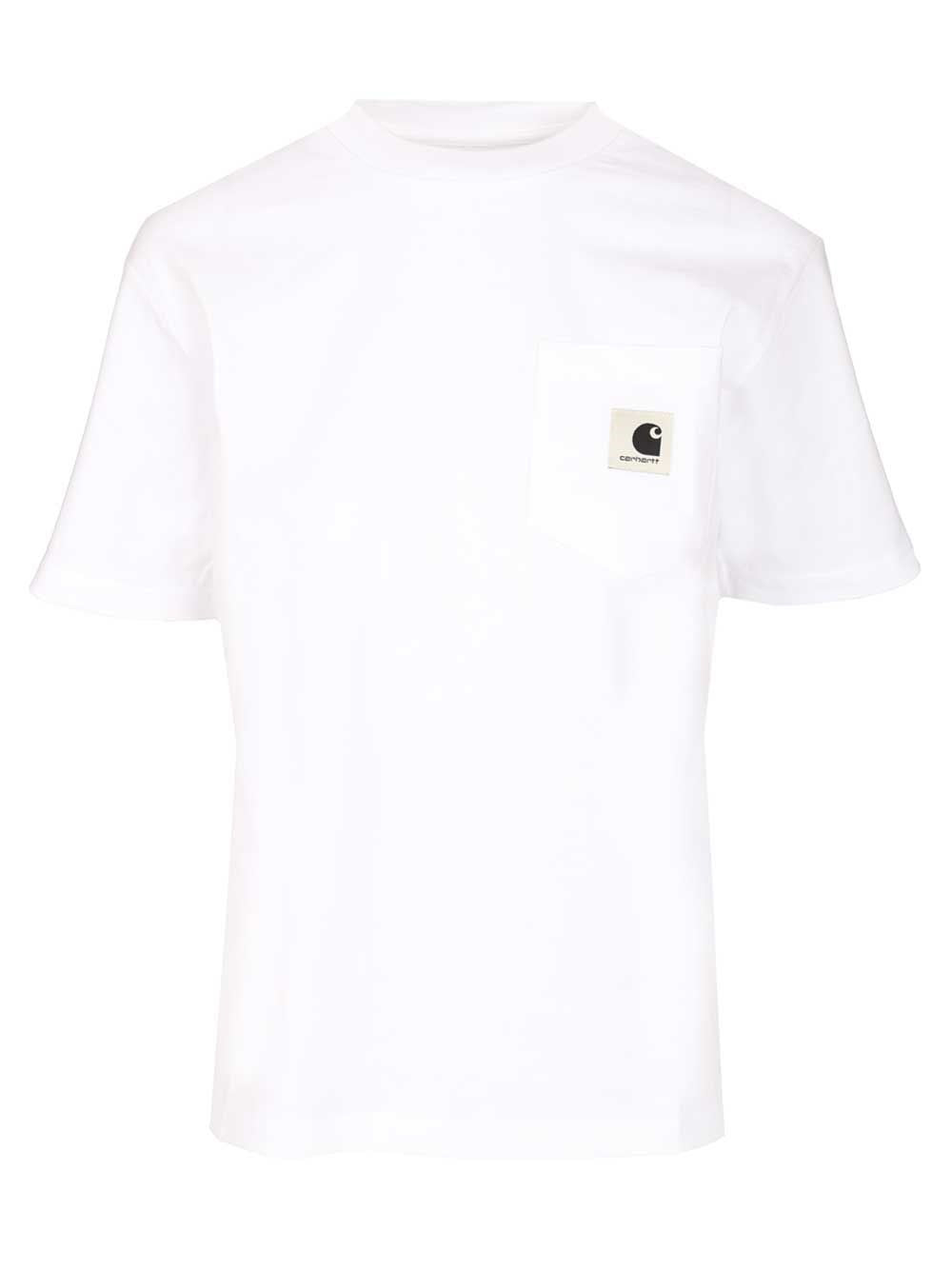 Carhartt Wip "W' S/S Pocket" T-Shirt - White