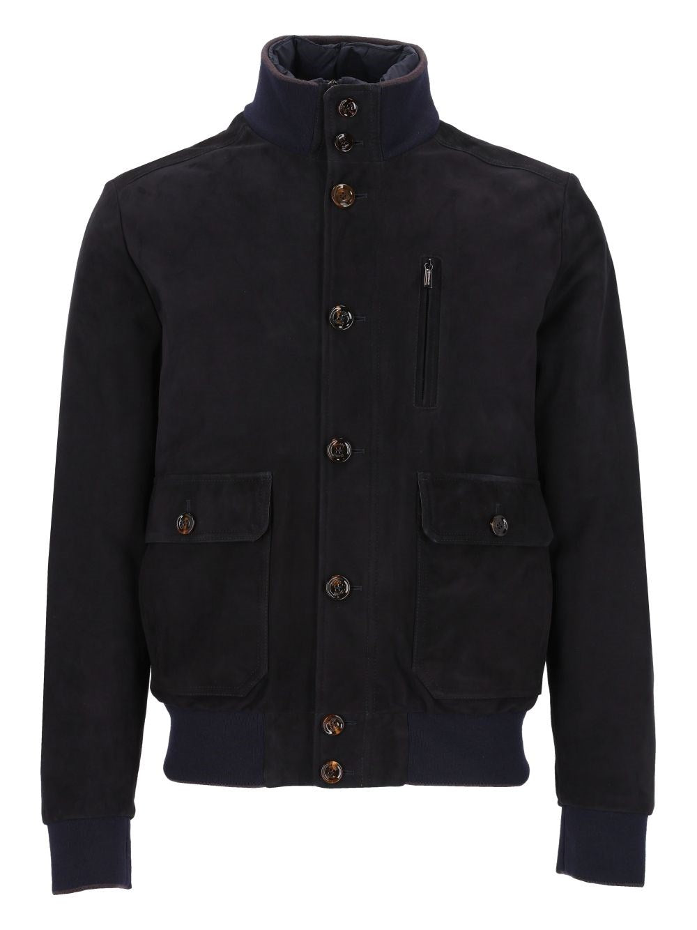 Moorer "Adelsio-Ur" Bomber Jacket - Blue